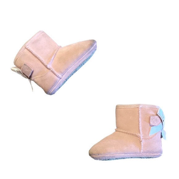 Ugg Baby Jesse Bow II Suede Boots 2/3 - Picture 5 of 12